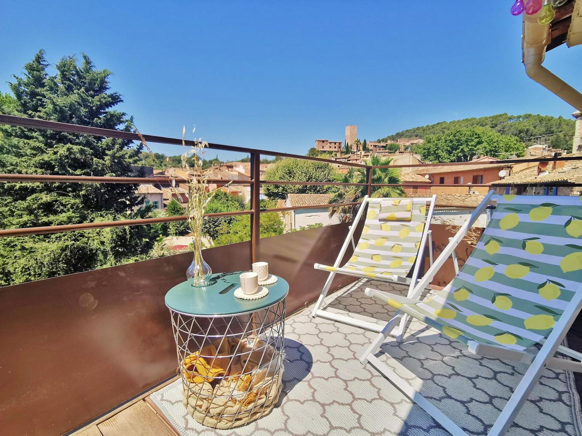 Le Nid En Chante Vue Panoramique Les Arcs-sur-Argens Exterior foto